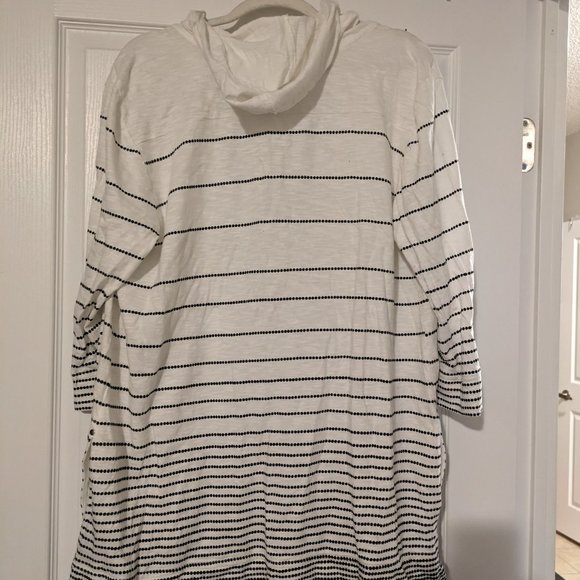 Chico's Weekends Hooded Cardigan - Picture 5 of 5